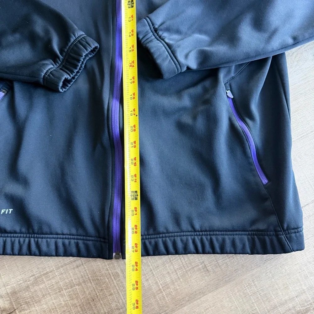 Nike Kobe Bryant Therma-FIT Full Zip Track Jacket‎ Black Purple XL 396285-010